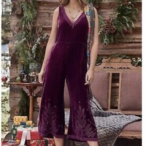 NWT Johnny Was Lilly Eyelet Jumpsuit